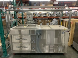Carter-Hoffmann - Refrigerador y máquina de servir caliente, móvil - USADO