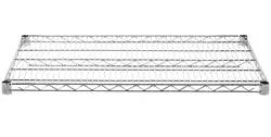 California Cooking Wire Shelving - 14" x 48" - Chrome - S1448C California Cooking