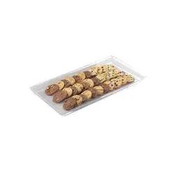 Cal-Mil - Display Tray, 12" x 18" x 1" - Clear Acrylic - 335-12-12 Cal-Mil