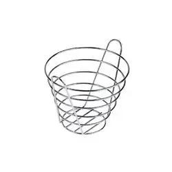 Clipper Mill Basket, 9" Diameter Fruit/Bread/Utility Chrome- 4-22788-M Clipper Mill