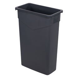 Contenedor de residuos Carlisle Trimline de 23 galones, de alta capacidad, gris - 34202323