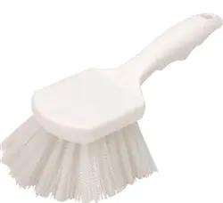 Carlisle Scrub Brush 8" x 1-3/8 White Brush - 3662000 Carlisle