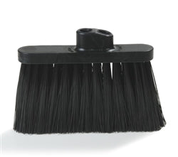 Carlisle Angled Broom Head Only Black - 3685403