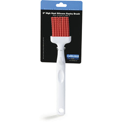 Pincel de repostería Carlisle, silicona roja de 5 cm - 4040305