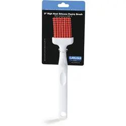 Carlisle Pastry Brush, 2" Red Silicone - 4040305 Carlisle