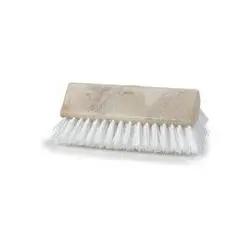 Carlisle - Broom, 10" Hi-Lo Floor Scrub Brush - White - 40423EC02 Carlisle