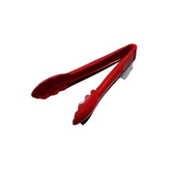Carlisle - Tongs, 9" Plastic - Red - 470905