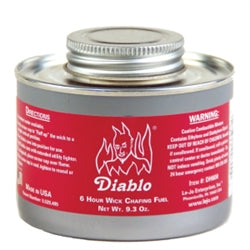 Dine-Aglow Diablo Chafing Fuel, Stem Wick, 6 Hrs. - CS2D