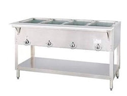 Mesa de vapor Duke, eléctrica, 4 sartenes, 120 V, E304
