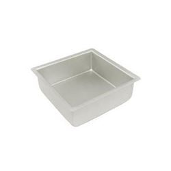 Fat Daddios - Cake Pan, Square 10" x 10" x 2" - Anodized Aluminum - PSQ-10102