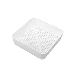 FMP Floor Sink Basket, 8.5" x 8.5" x 2 1/2" - Plastic - 102-1114
