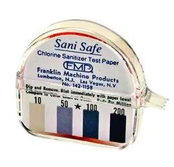 Franklin Machine Products - Chlorine Sanitizer Litmus Paper Test Kit - 142-1158 Franklin Machine Products