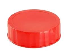 Franklin Machine Products Red ID Label Cap for 12oz FIFO - 280-1637 Franklin Machine Products
