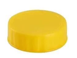 Franklin Machine Products Yellow ID Label Cap, 12oz FIFO - 280-1638 Franklin Machine Products