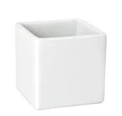 FOH Ramekin 3oz 2" Square White - CS12 Front Of The House