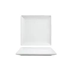 FOH Plate, Porcelain 6 1/2" x 6 1/2" White 1 - CS1D Front Of The House