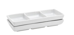 FOH 3-Compartment Sampler White - CS1D