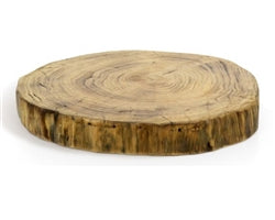 FOH Platter, Wood 12" Dia x 1 1/2" - CS2E