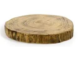 FOH Platter, Wood 12" Dia x 1 1/2" - CS2E Front Of The House