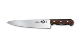 Cuchillo de chef Victorinox Swiss Army de 10" dentado/recto - 5.2030.25-X1