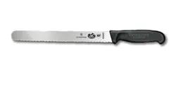 Victorinox Swiss Army Slicer Wavy Edge Fibro Handle 10" - 5.4233.25-X3 Victorinox Swiss Army