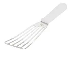 Victorinox Swiss Army Fish Turner 3"x6" Slotted, White Handle- 7.6259.13 Victorinox Swiss Army