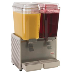 Grindmaster Beverage Dispenser (2)5 Gal, Plastic Side Panels and Drip Trays - D25-4 Grindmaster