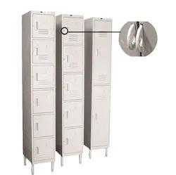 GSW Locker w/Legs 6‑Tier 12″ x 16″ x 77″ - GSWELS-6DR GSW