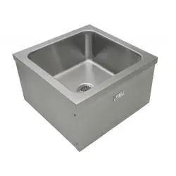 GSW Mop Sink 24″ x 24″ x 13″ H Floor-Mount - GSWSE2424-FM GSW