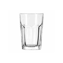 Libbey - 15244 Glass, Beverage/Water "Gibraltar Pattern" 14oz - CS3D