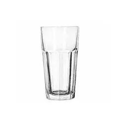 Libbey - 15253 Glass, Ice Tea "Gibraltar Pattern" 22oz - CS2D Libbey