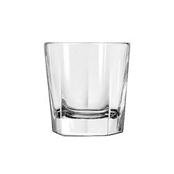 Libbey - Glass, Double Old Fashined "Inverness Pattern" 12 1/4oz - CS2D