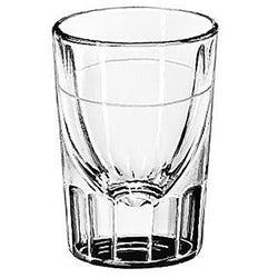 Libbey Glass, Shot Fluted Bottom 2 oz - 7/8 oz Line - CS4D