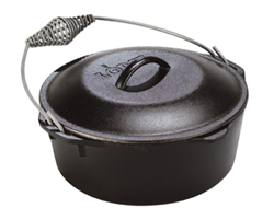 Dutch Oven w/Iron Cover 7qt Lodge