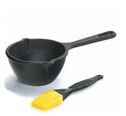 Lodge Melting Pot, Cast Iron 5-3/8"dia - LMPB21 Lodge