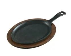 Lodge Sizzle Thermal Platter, Oval, 15.25" w/Handle - LOS3 Lodge