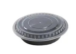 Maple Trade Plastic Container Round 48oz Black - CS150 Maple Trade