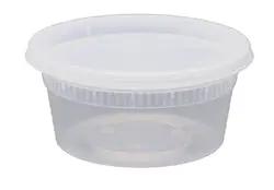 Maple Trade Plastic Soup Container 12oz Clear- CS500 Maple Trade