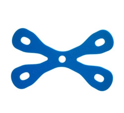 Board Buddyz Cutting Board Holder 8-7/8" x 5-1/8", Blue Silicone - M18932 Mercer Culinary