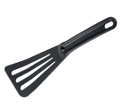 Espátula ranurada de alta temperatura de 3-1/2" x 12" negra