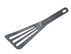 Mercer Spatula 3-1/2" x 12" Slotted Gray - M35110GY Mercer Cutlery