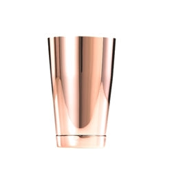 Barfly Shaker 18 oz Copper-plated ext. Cap Bottom - MTOM37007CP Mercer Cutlery