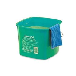 San Jamar Kleen-Pail, 6 qt, Plastic, Green- KP196GN San Jamar