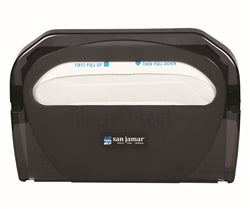 Toilet Seat Cover Disp Blk Prl San Jamar