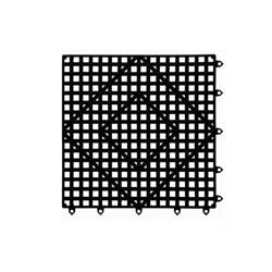 Bar Mat Tile/Shelf Liner Black - SANJVM5280BK San Jamar