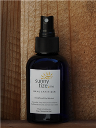 Desinfectante de manos en aerosol Sunnytize, 62 % de alcohol etílico, 2 botellas de 4 oz con repuesto de 10 oz - PHS-4OZ-COMBO
