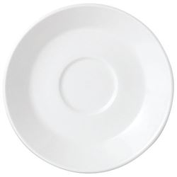 Simplicity Saucer 6" White Steelite