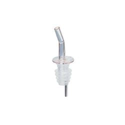 Spill-Stop Pourer, "Whiskeygate" - Clear Without Collar - 320-00 12/BG Spill-Stop