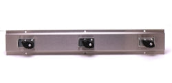 T&S Brass Equip Mop Hanger, S/S, 3 Grips - B-0653