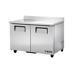 TRUE - Refrigerator, Work Top 48" Solid Door - 2 Section - TWT-48-HC